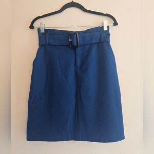 Banana Republic • Blue Paper Bag Skirt